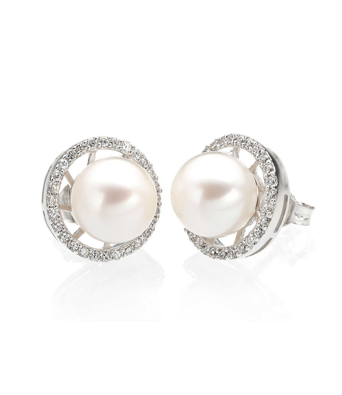 Luna Pearl Stud Earrings – PEARL-LANG®
