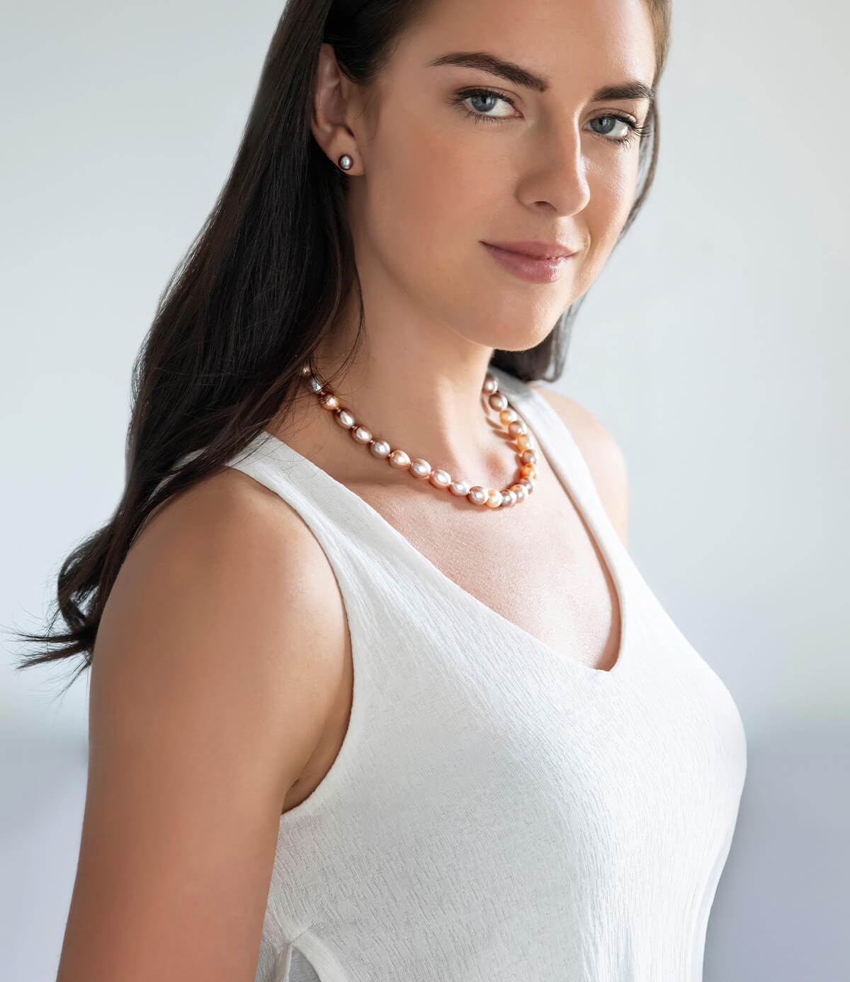 【2plan】24FW★ [LAN ARCHIVE] Muse Pearl Necklace Pearl Choker Muse Metallic – PEARL-LANG®