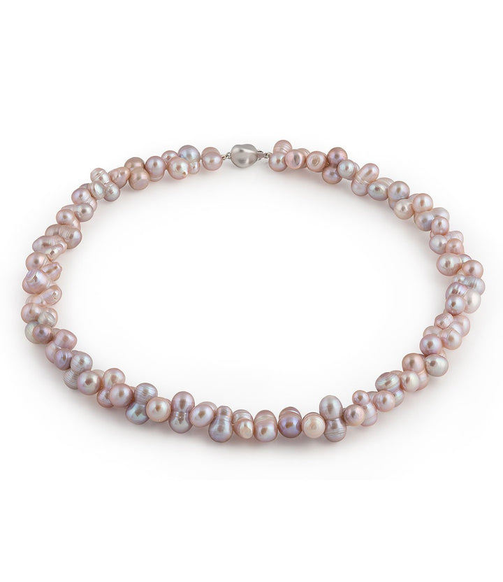 Statement Pink Baroque Pearl Necklace – PEARL-LANG®