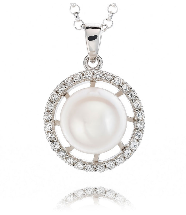 Luna Freshwater Pearl Pendant Necklace – PEARL-LANG®
