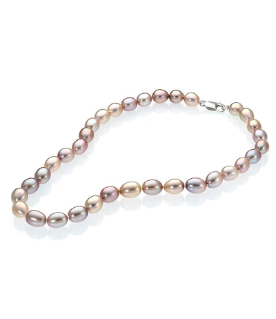 Pearl Choker Muse Metallic Freshwater Sterling Silver